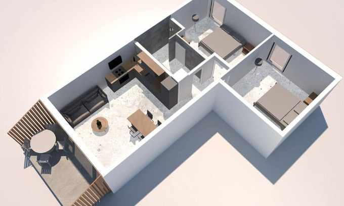 Freiburg im Breisgau Apartamento | 2 Spätburgunder, 61qm, Balkon, 2 Schlafzimmer, Max. 4 Personen