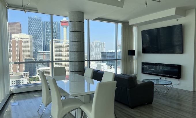 Beltline Condominio | 2 Story luxury penthouse in downtown Calgary