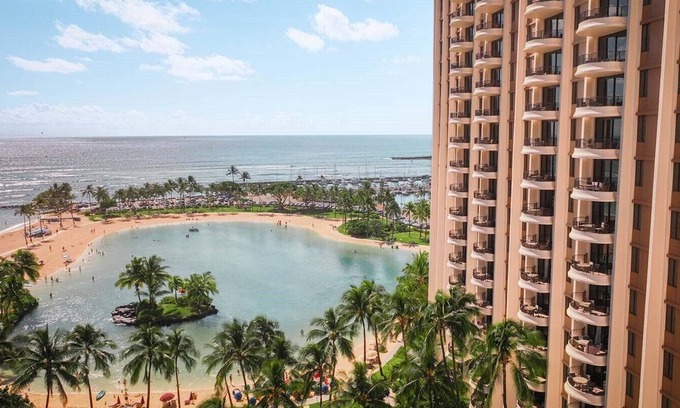Waikiki Complejo | 2 Story Penthouse 3 Bed/2.5 Bath Ocean View - Lagoon Tower HGVC Hawaiian Village