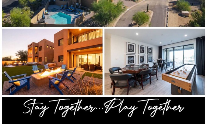 Troon North Casa | 2 Villas/20 Guests: Walk to Troon North Golf Club