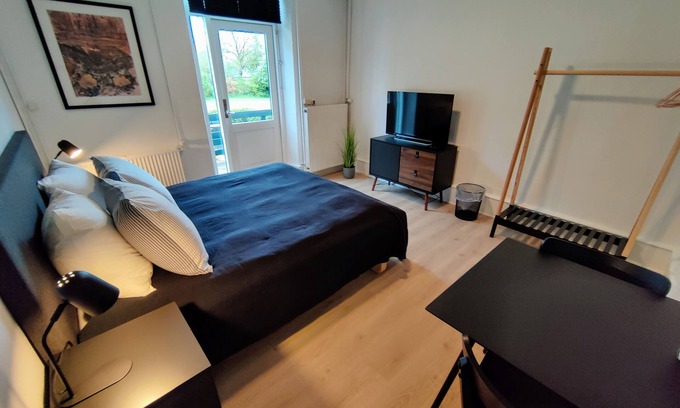 Hovedgard Cama Y Desayuno | 2 x Double Room with Terrace - Provstegården Bed & Breakfast