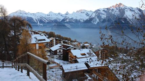 Saint-Pierre-de-Clages Apartamento | 2 Zi-Wohnung 4 Pers - Sauna & Cheminée - Mont-Calme