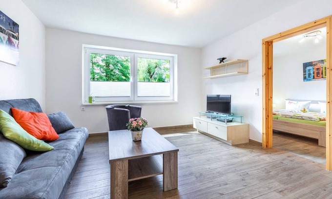 Kroepelin Apartamento | 2- Zimmer- Ferienhaushälfte Lucky 1 - Familien Ferienhof Lucky bei Kühlungsborn OFC 08