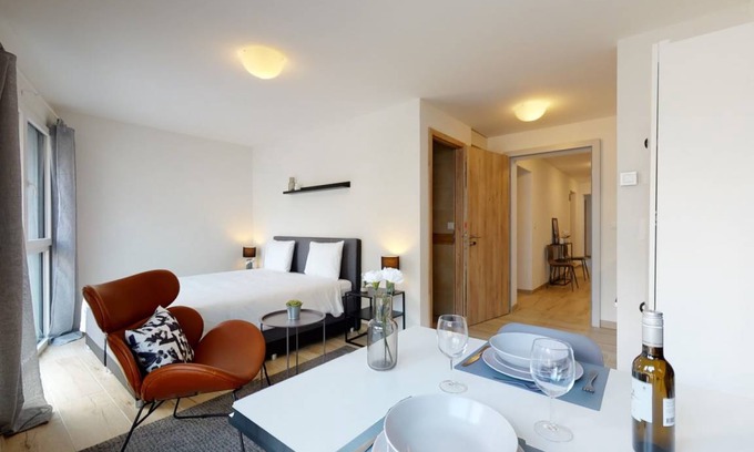 Aigle Apartamento | 20 m² Estudio ∙ 1 habitación ∙ 2 huéspedes