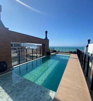 Bombas Apartamento | 207- Apart Villa Francione com piscina Bombas