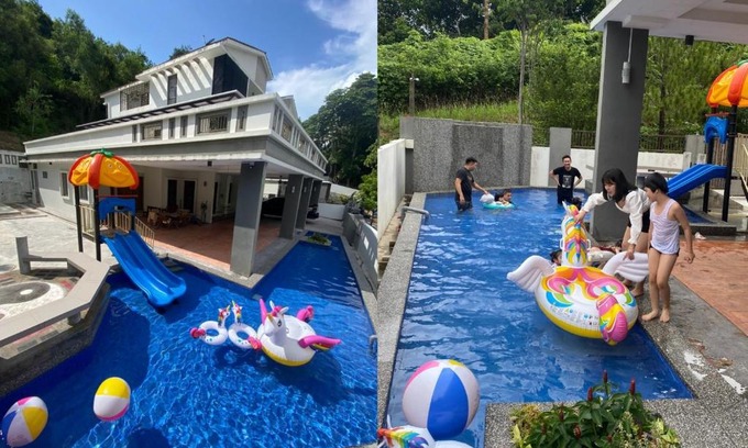 Bayan Lepas Casa | 20PAX 4BR Villa with Kids Swimming Pool, KTV, BBQ near SPICE Arena Penang