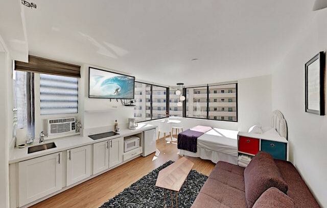 McCully - Moiliili Condominio | 21 m² Apartamento ∙ 3 huéspedes