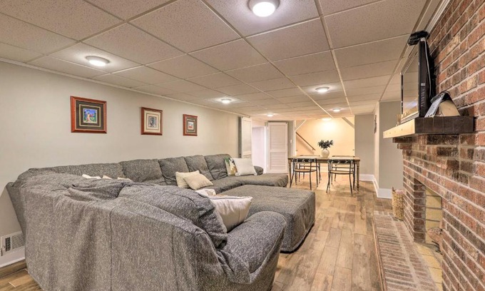 Jonesboro Apartamento | 21 Mi to Atlanta Getaway with Fire Pit!