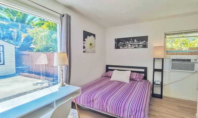 Redwood City Apartamento | 214B - Cozy Studio with AC & Kitchen near Stanford