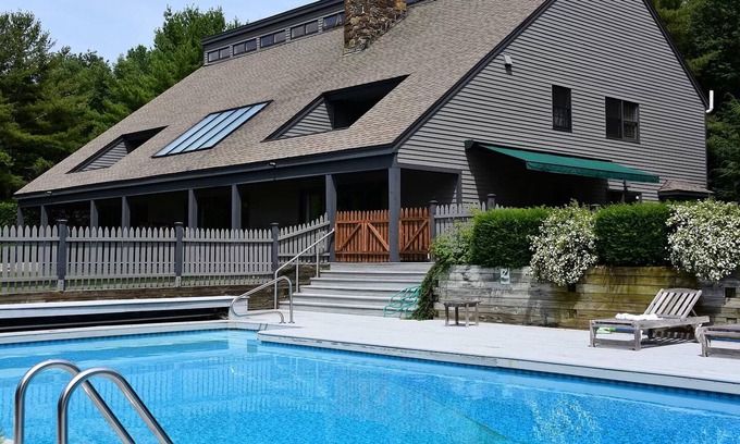 Canaan Casa | 22 ACRE 7 BR PRIVATE ESTATE WITH POOL, GUEST HOUSE AND SWEEPING BERKSHIRES VIEW