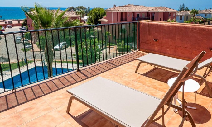 Puerto de la Duquesa Apartamento | 2308- 2bedrooms apt with stunning sea view-terrace