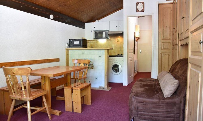 Pralognan-la-Vanoise Apartamento | 24 m² Estudio ∙ 1 habitación ∙ 4 huéspedes