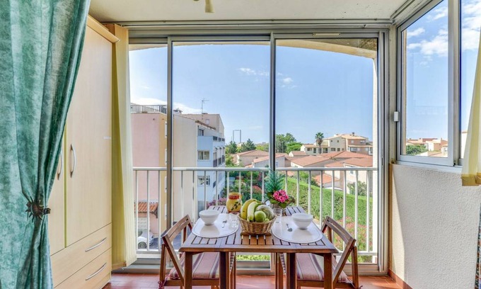 Cap d'Agde Apartamento | 25 m² Apartamento ∙ 1 habitación ∙ 4 huéspedes