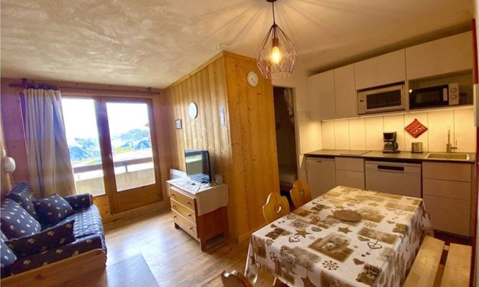 Plagne Soleil Apartamento | 25 m² Apartamento ∙ 1 habitación ∙ 5 huéspedes