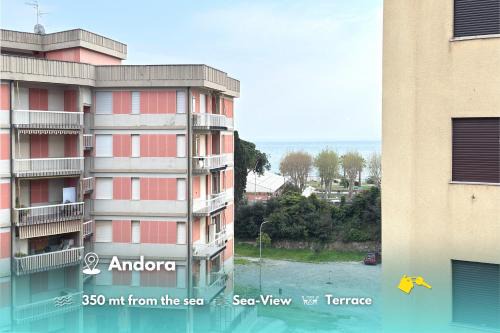 Marina di Andora Apartamento | 250 mt dalle spiagge - Relax con Terrazzo sul mare