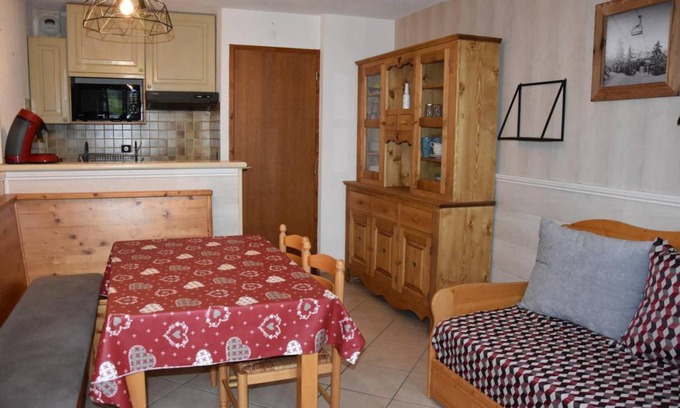 Pralognan-la-Vanoise Apartamento | 27 m² Apartamento ∙ 1 habitación ∙ 4 huéspedes