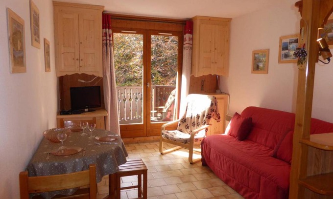 Les Houches Apartamento | 27 m² Estudio ∙ 1 habitación ∙ 4 huéspedes