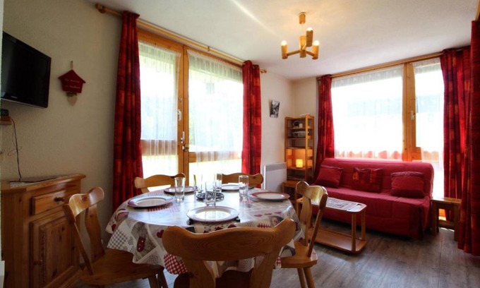 Lanslevillard Apartamento | 28 m² Estudio ∙ 1 habitación ∙ 4 huéspedes