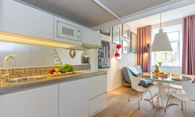 Ljubljana Old Town Apartamento | 29 m² Estudio ∙ 3 huéspedes