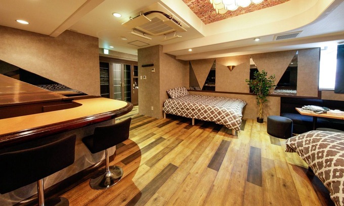 Ueno Apartamento | Spacious 6 peoplewood style room with the image o / Taito-ku Tokyo