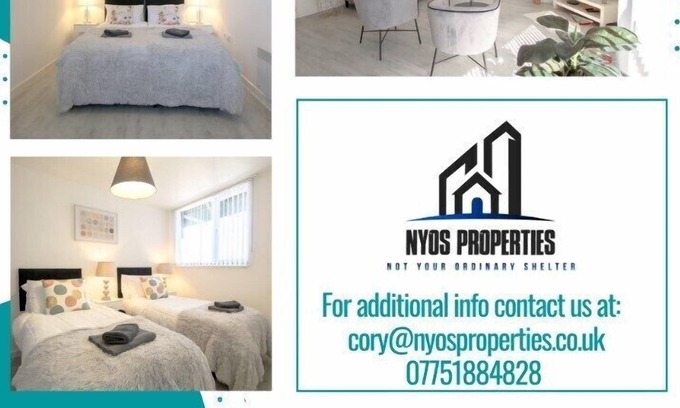 Chorlton-on-Medlock Apartamento | 💐2bed apt.City Centre Man Uni & Hospital,sleep5🌆