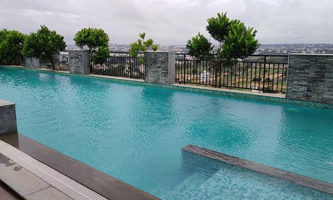 Bengaluru Apartamento | 2BHK Lux Home Manyata Airport Hennur Pool BH02