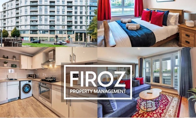 Woking Apartamento | 2BR 2BA Apt , Free Parking, Full Kitchen