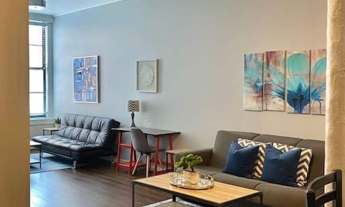 Downtown Kansas City Hotel | * 2BR 2BA NUEVO LOFT DOWNTOWN KANSAS CITY, MO EN EDIFICIO HISTÓRICO