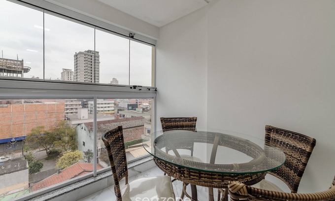 Morretes Apartamento | 2BR apt w/BBQ 700m From the Beach Sir0501