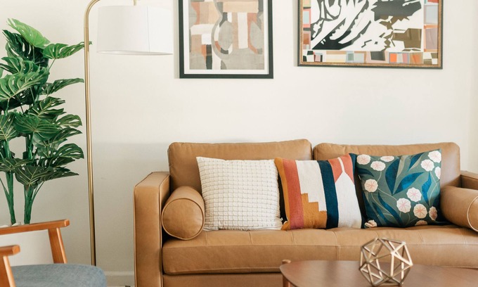 Midtown Casa | 2BR Boho Vintage Gem Close Hospitals & Downtown