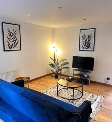 East End Apartamento | 2BR Flat Free Parking Near Glasgow Green