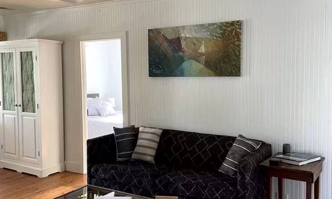 Folly Beach Cabaña | 2BR Folly Cottage 1-block from the beach!