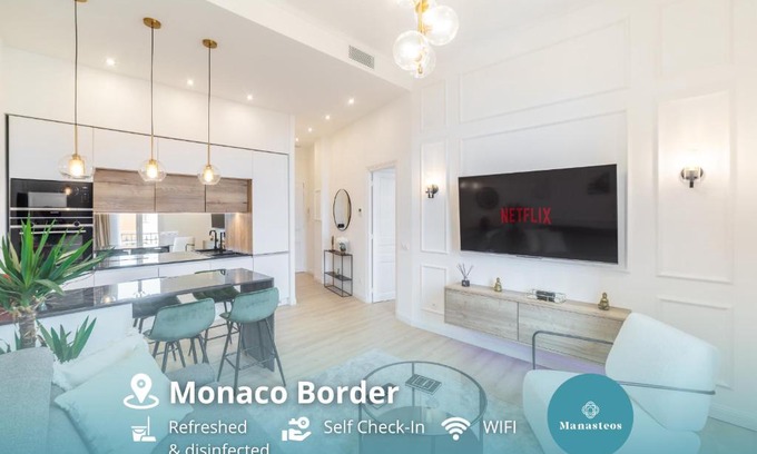 Beausoleil Apartamento | 2mn Monaco - Luxueux appartement Belle Epoque - AD
