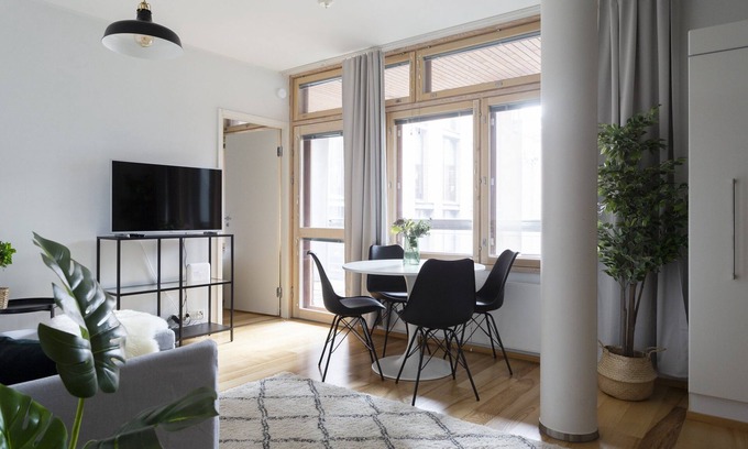 Kamppi Apartamento | 2ndhomes Deluxe Apt w Sauna & Balcony