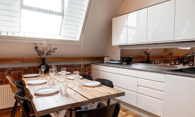 Helsinki City Centre Apartamento | 2ndhomes Luminous & Modern 107m2 Penthouse in Kruununhaka