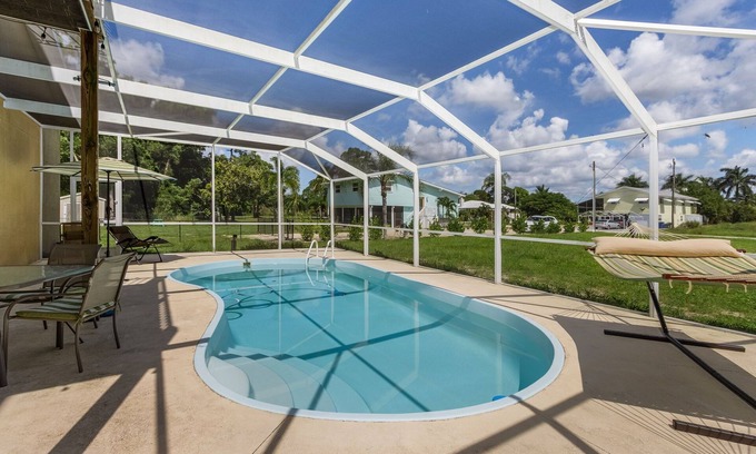 Saint James City Casa | 3/3 Amazing Heated Pool Home in St. James City!