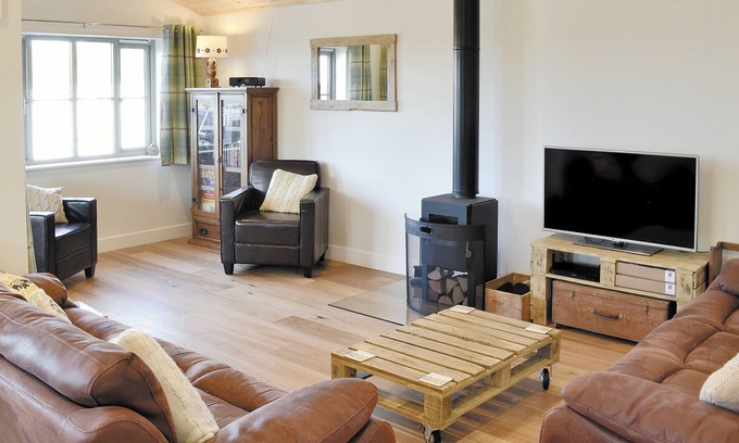 Winnard's Perch Cabaña | Alojamiento de 3 habitaciones en St Columb, cerca de Padstow