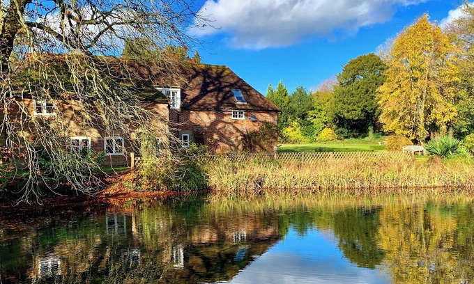 Hollingbourne Cabaña | Alojamiento de 3 habitaciones en Hollingbourne, cerca de Maidstone