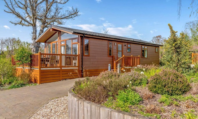 Holton Heath Chalet De Esquí | Alojamiento de 3 habitaciones en Holton Heath