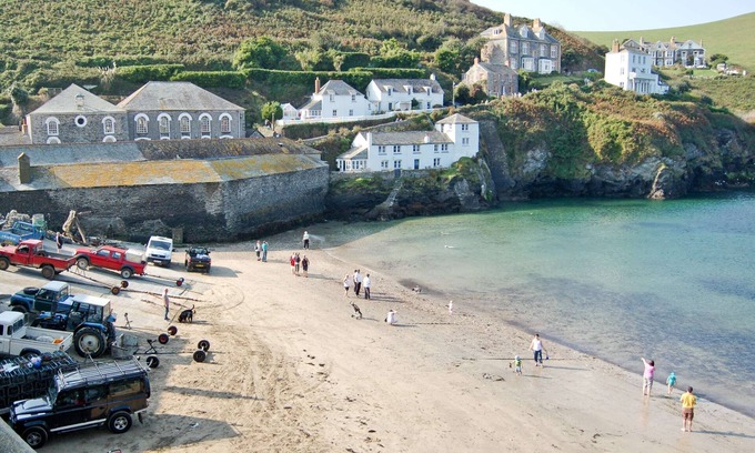 Delabole Cabaña | Alojamiento de 3 habitaciones en Delabole, cerca de Tintagel.