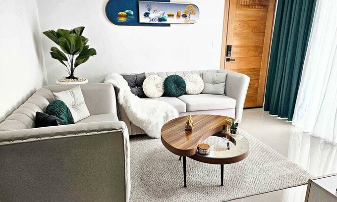 La Caleta Apartamento | 3-bedroom apartment in brilliant Santo Domingo with AC, fitness room, WiFi, Pool