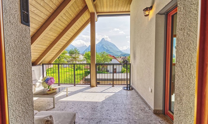 Bovec Apartamento | 3-bedroom apartment with stunning moutain views and large terrace