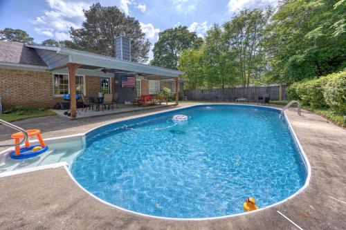Fortson Casa | 3-Bedroom Columbus Family Home with Private Pool