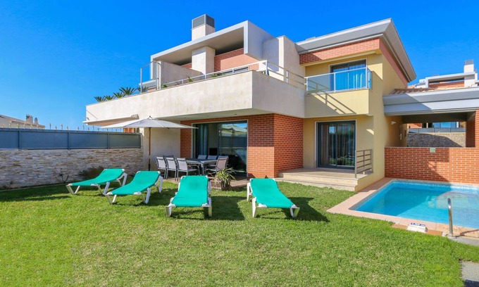 Mosqueira Villa | 3 dormitorios, villa de vacaciones con piscina, campo de golf cercano Albufeira