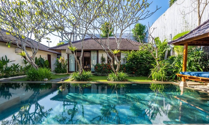 Tanjungbenoa Villa | Villa de 3 dormitorios con piscina privada, a 2 minutos a pie de la playa