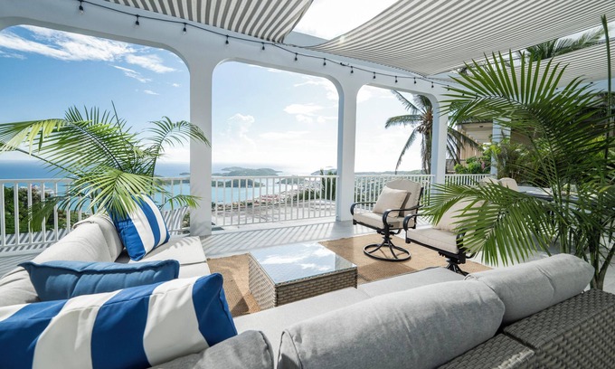 Rosendal Villa | 3-Bedroom Skyline Villa Offering the Island's Best Views
