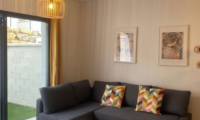 Benajarafe Casa | 3-bedroom townhome in amazing Benajarafe with AC, WiFi