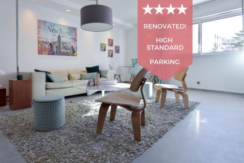 Pointe Croisette Apartamento | 3-Br Apartment 3 minutes to the Croisette