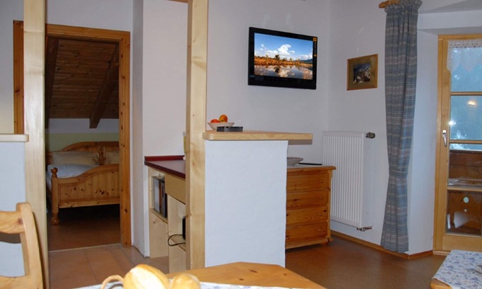 Grassau Apartamento | tercera Apartamento de placa alta, 38 m², 1-4 personas, 1 dormitorio, 1 sala de estar, balcón, 1 piso