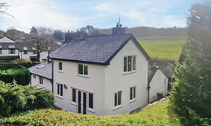 Gwernymynydd Cabaña | Alojamiento de 3 habitaciones en Mold and the Clwydian Range